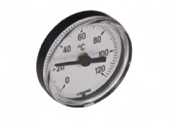 Termometro, per valvola sfera a squadra Geberit - Campo di temperatura 0–120 °C